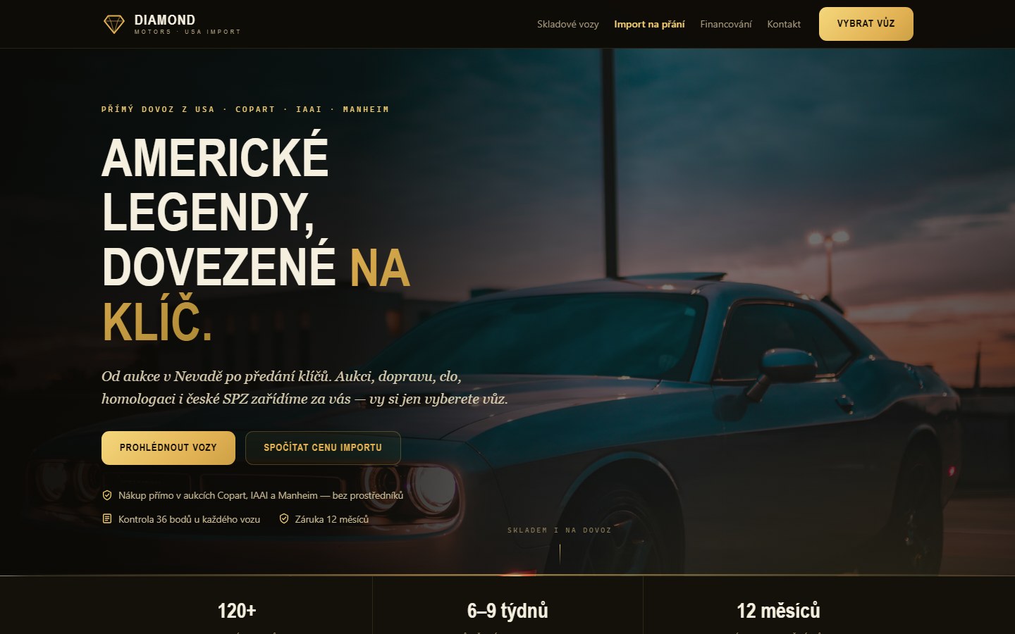 Diamond Motors — počítač
