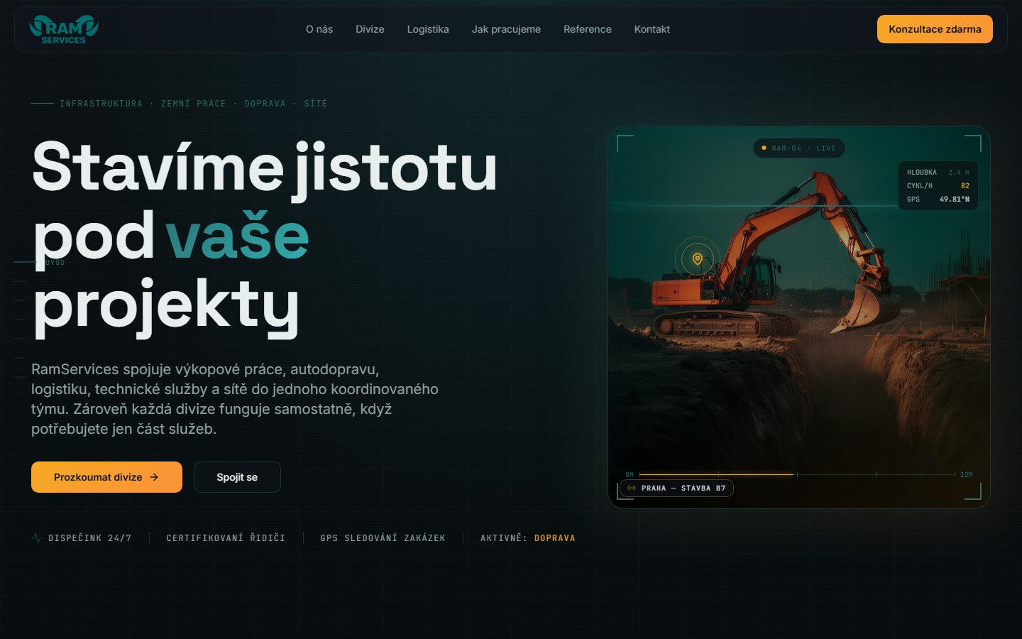 RAM Services — počítač